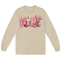 Mushroom breast cancer awareness hope Long Sleeve Tee - MaliasSmallBusiness