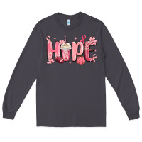 Smoke breast cancer awareness hope Long Sleeve Tee - MaliasSmallBusiness