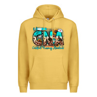 Antique Gold cna certified nursing assistant Premium Hoodie - JahusDesignShop