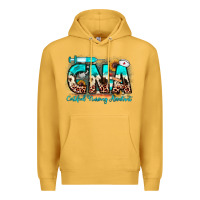 Mustard cna certified nursing assistant Premium Hoodie - JahusDesignShop