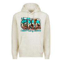 Oatmeal Heather cna certified nursing assistant Premium Hoodie - JahusDesignShop