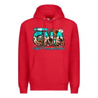Red cna certified nursing assistant Premium Hoodie - JahusDesignShop