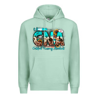 Seafoam cna certified nursing assistant Premium Hoodie - JahusDesignShop