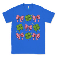True Royal coquette bow clover st. patrick's day Classic Tee - MaliasSmallBusiness