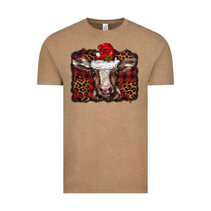 Christmas Background Baby Calf Vintage Tee by BarkalooDesign | Teevron