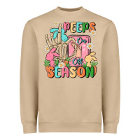 Mushroom peeps season mode on Heavyweight Sweatshirt - MaliasSmallBusiness