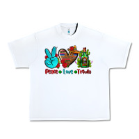 White peace love tequila Urban Heavy Tee - AdoDesignShop
