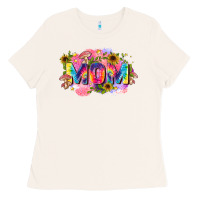 Bone tie dye mom Ladies Tee - Zillion Design Studio