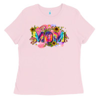 Bubblegum Pink tie dye mom Ladies Tee - Zillion Design Studio