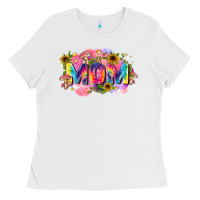 White tie dye mom Ladies Tee - Zillion Design Studio