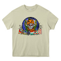 Mossy halloween Heavy Core Tee - CowhideDigitalArt