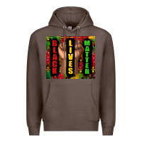 Coffee black lives matter juneteenth Premium Hoodie - TumblerDesignByShophia