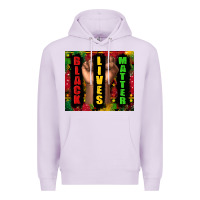 Lilac black lives matter juneteenth Premium Hoodie - TumblerDesignByShophia