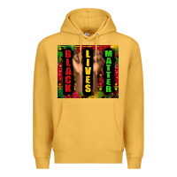 Mustard black lives matter juneteenth Premium Hoodie - TumblerDesignByShophia