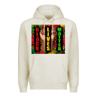Oatmeal Heather black lives matter juneteenth Premium Hoodie - TumblerDesignByShophia