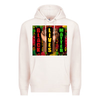Pale Pink black lives matter juneteenth Premium Hoodie - TumblerDesignByShophia