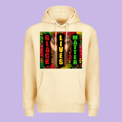 Black Lives Matter Juneteenth Premium Hoodie Designed By Tumblerdesignbyshophia