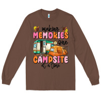 Chestnut making memories one campsite at a time Long Sleeve Tee - MaliasSmallBusiness