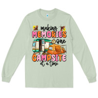 Matcha making memories one campsite at a time Long Sleeve Tee - MaliasSmallBusiness