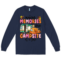 Navy making memories one campsite at a time Long Sleeve Tee - MaliasSmallBusiness
