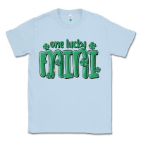 Dusty Blue one lucky mini Classic Tee - MaliasSmallBusiness