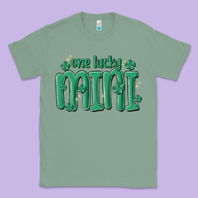 One Lucky Mini Classic Tee Designed By Maliassmallbusiness