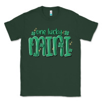 Sports Green one lucky mini Classic Tee - MaliasSmallBusiness