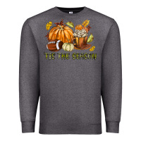 Charcoal Heather Tis The Season Fall Premium Sweatshirt - texasbilliewilder