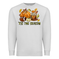 Dove Grey Tis The Season Fall Premium Sweatshirt - texasbilliewilder