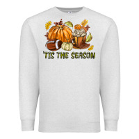 Oatmeal Heather Tis The Season Fall Premium Sweatshirt - texasbilliewilder