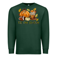 Sports Green Tis The Season Fall Premium Sweatshirt - texasbilliewilder