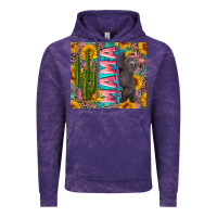 Cloud Purple western mama with baby bear Vintage Hoodie - Artiststas