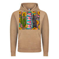 Vintage Coffee western mama with baby bear Vintage Hoodie - Artiststas