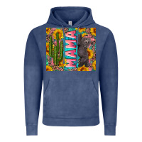 Vintage Denim western mama with baby bear Vintage Hoodie - Artiststas