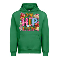 Emerald Easter Day One hip Teacher Urban Hoodie - OliviaCreatesArt