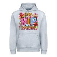 Heather Grey Easter Day One hip Teacher Urban Hoodie - OliviaCreatesArt