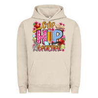 Pigment French Oak Easter Day One hip Teacher Urban Hoodie - OliviaCreatesArt