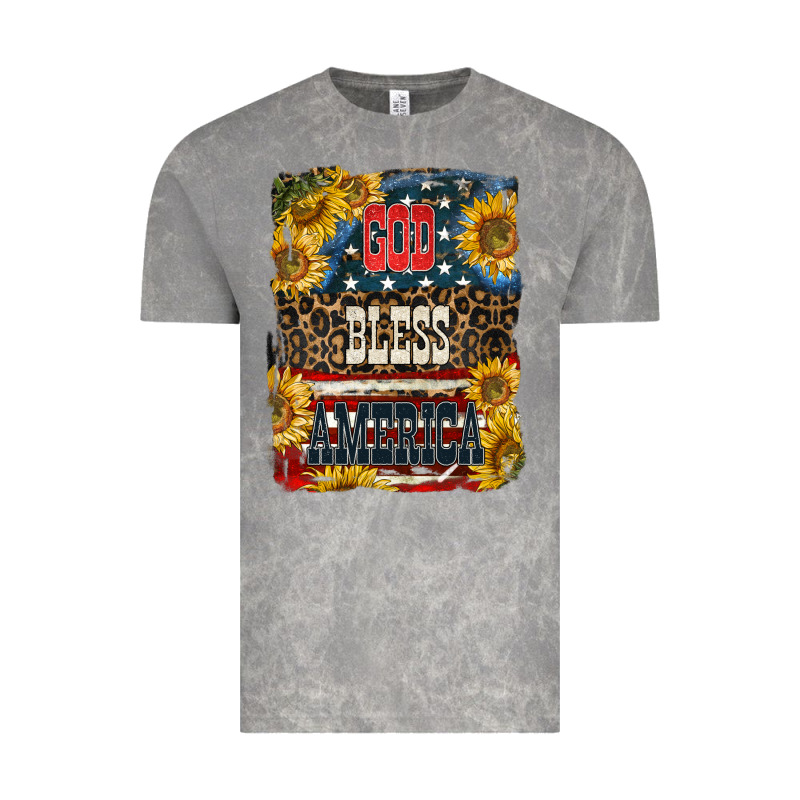 Western God Bless America Vintage Tee by LillyAllenDesigns | Teevron