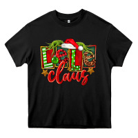 Black christmas lele claus Heavy Core Tee - FaDigitalArtStudio