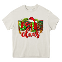 Cream christmas lele claus Heavy Core Tee - FaDigitalArtStudio