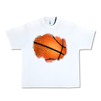White leopard basketball patch Urban Heavy Tee - Jasminsmagicworld