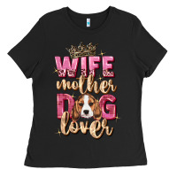Black wife mother dog lover Ladies Tee - Zillion Design Studio