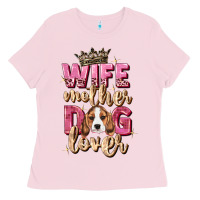 Bubblegum Pink wife mother dog lover Ladies Tee - Zillion Design Studio