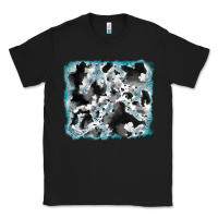 Black cowhide glitter leather background Classic Tee - RanaPortraitStore