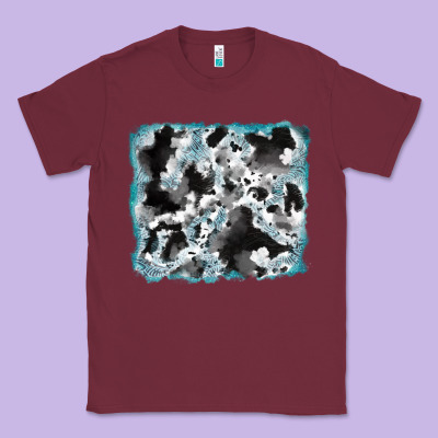 Cowhide Glitter Leather Background Classic Tee Designed By Ranaportraitstore