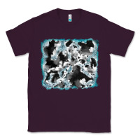 Plum cowhide glitter leather background Classic Tee - RanaPortraitStore