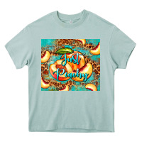 Arona just peachy peach tumbler Heavy Core Tee - BarkalooDesign