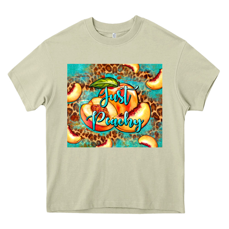 Just Peachy Peach Tumbler Heavy Core Tee by BarkalooDesign | Teevron