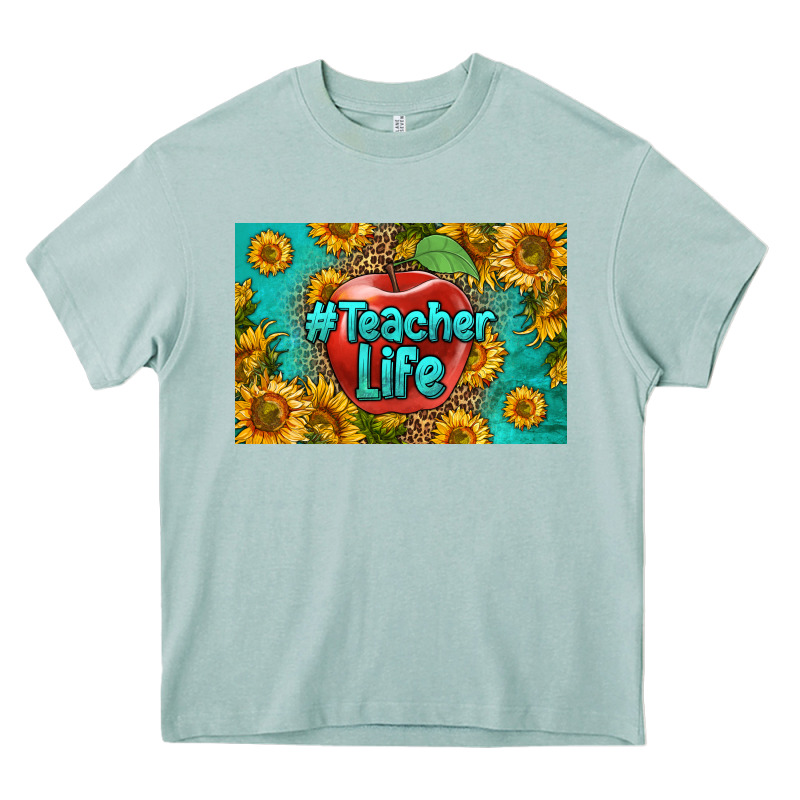Teacher Life Skinny Metal Can Holder Heavy Core Tee by HRA Design Shop | Teevron