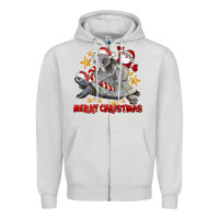 Merry Christmas Tortoise And Koala Zipper Hoodie | Teevron